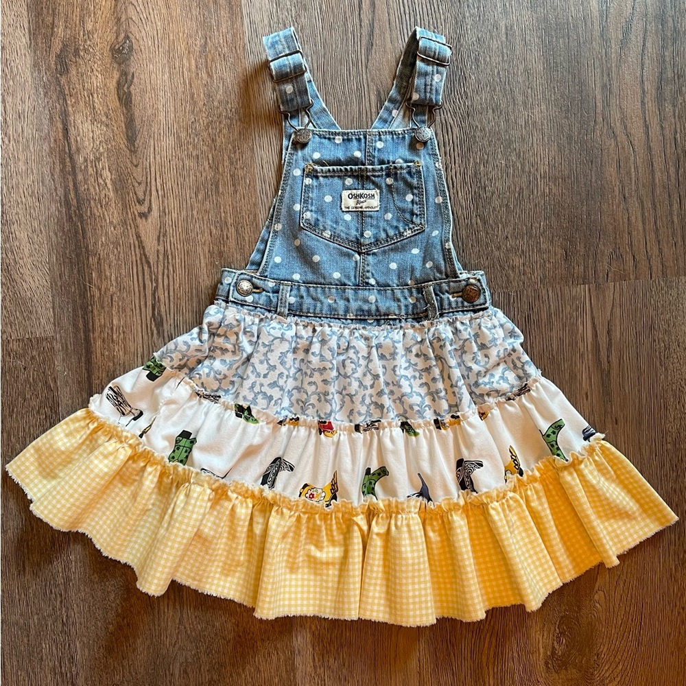 Osh Kosh B’gosh Polka Dot Cowgirl Dress